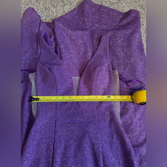 Purple Jovani Dress - Picture 8 of 12